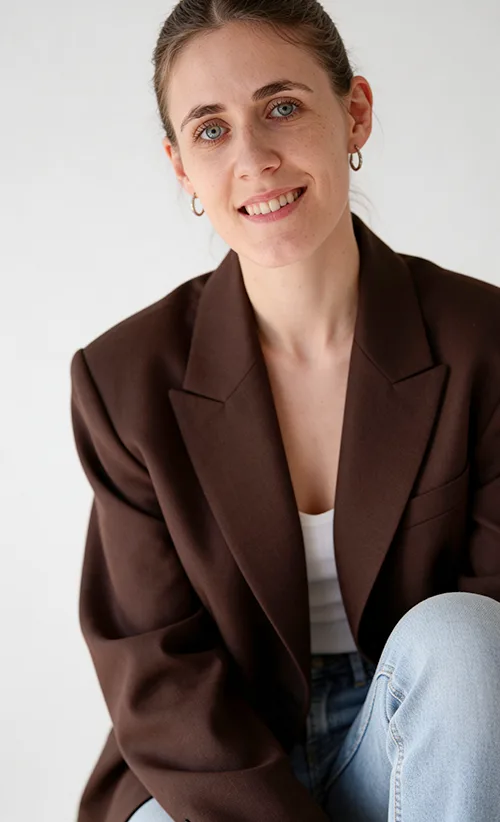 Portrait von Sabrina vom Designstudio Sombeck 